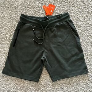 Men's YoungLA Gym Shorts L,  Cotton, NWT ForestGreen